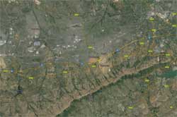 Buffelspoort Dam Map