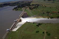 Vaal Dam Wall